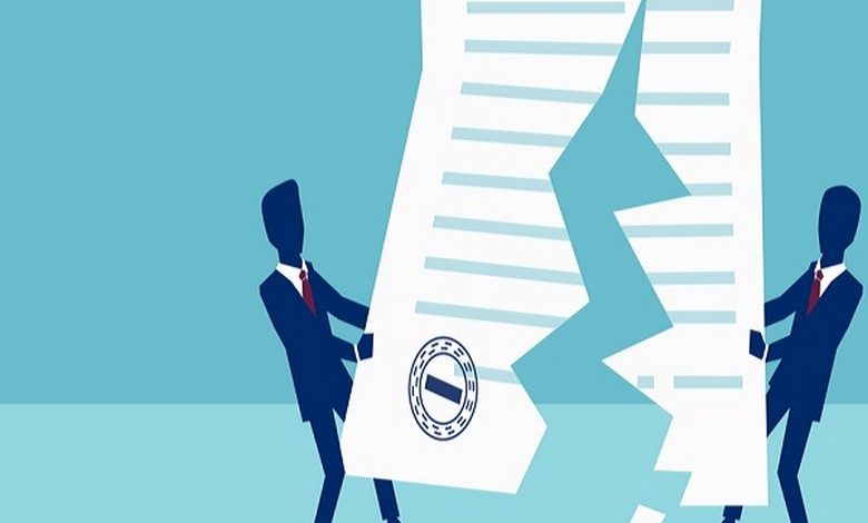 فسخ قرارداد ملک